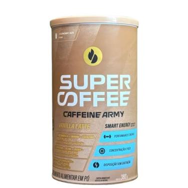 Imagem de SuperCoffee Caffeine Army 380g Sabor:Tradicional - CaffeineArmy, Vanil