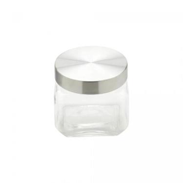 Imagem de Pote Mantimentos Quadrado 800ml C/ Tampa Inox Rojemac, UNICA