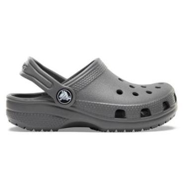 Imagem de Sandália Crocs Classic Clog Kids  Slate Grey-Masculino