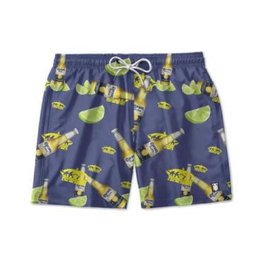 Imagem de Short Praia Tactel - Use Master, Azul escuro, XG