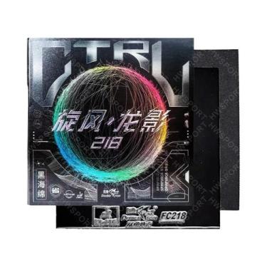 Imagem de Borracha De Tênis De Mesa FC218 Double Fish Com Alta Elasticidade E Co