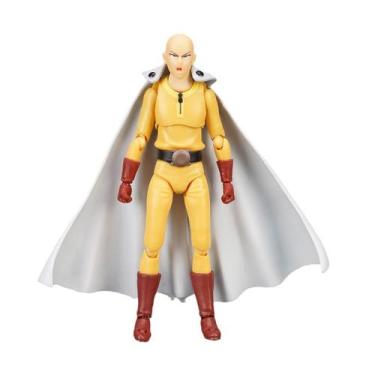 Imagem de Coleção de brinquedos de figuras de anime Model One Punch Man Saitama 