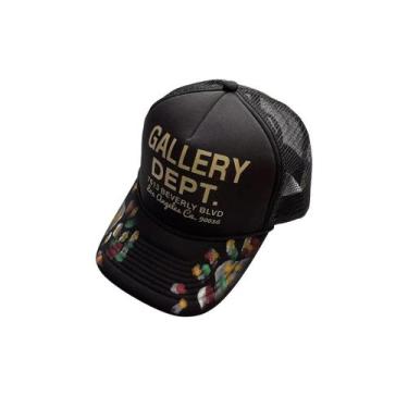 Imagem de Boné de beisebol Gallerys Depts Anime Snapback, algodão preto - yiweis