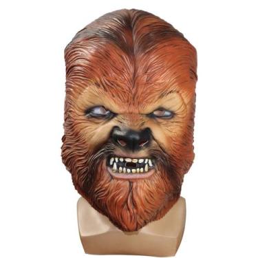 Imagem de Máscara de cosplay Chewbacca de Halloween, látex para adultos - yiweis