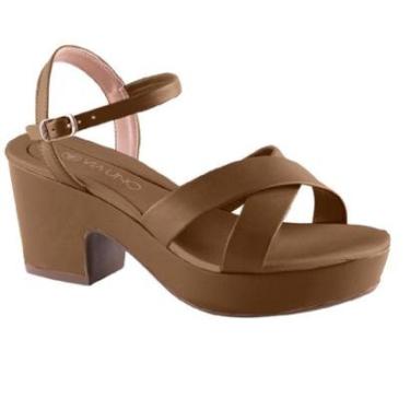 Imagem de SANDALIA VIA UNO DE SALTO REF 821005SDAVV-Feminino