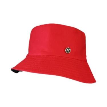 Imagem de Chapéu De Verão Feminino Em Cor Sólida, Versátil, Estilo Pescador, Cha