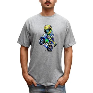 Imagem de Camiseta Masculina Valentino Rossi - Yamaha Moto GP-Masculino