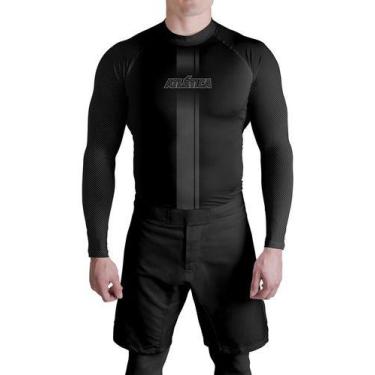 Imagem de Rash Guard Black A Atlética, Preto, GG