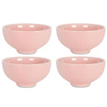 Imagem de Conjunto Kit 4 Bowls Cerâmica Porcelana 500 Ml Bar Hotel - PORCELANA H