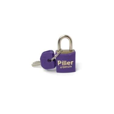 Imagem de Cadeado 20mm Roxo Piller - Piler