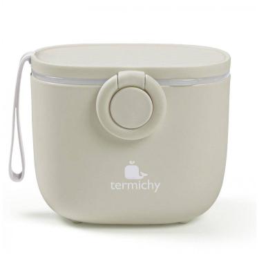 Imagem de Dispenser Fórmula Bebê Termichy Caqui Portátil com Alça e Colher 250g 500ml