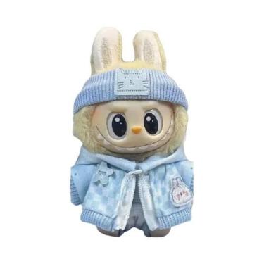 Imagem de Conjunto De Acessórios Para Boneca Mini Labubu De 17cm: Moletom Com Co