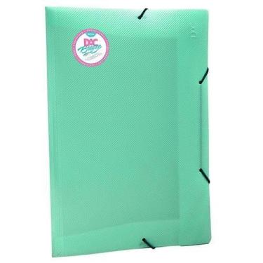 Imagem de Pasta Aba Elástica Breeze Ofício - DAC, VERDE PASTEL