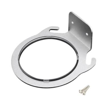 Imagem de Suporte De Parede Para Secador De Cabelo Em Alumínio Espacial, Pratele