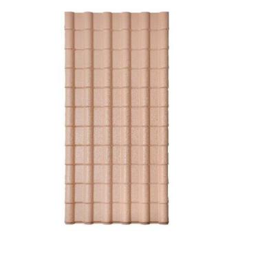 Imagem de Kit com 15 Telhas Pvc Colonial 3,30m X 0,88m X 1,7mm 6 Ondas Lux Telha