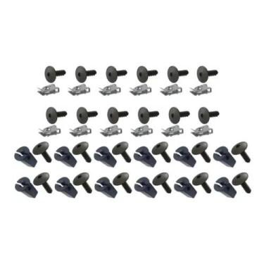 Imagem de Kit Bucha+parafuso Parachoque Parabarro Vw Bora Fox Gol Golf - Congrat