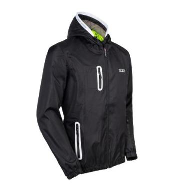 Imagem de Jaqueta Corta Vento Impermeável Texx Neon Frio Chuva Moto, L, Preto