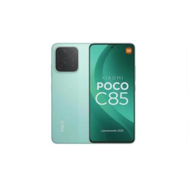 Imagem de Smartphone Xiaomi POCO C85 Verde NFC Lançamento 2025, Tela 6,9 120Hz, 