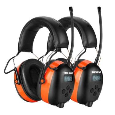 Imagem de Fones de ouvido de rádio PROHEAR 027 AM FM com display digital, pacote