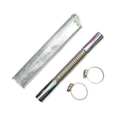 Imagem de Conector De Tubo De Escape De 24mm Com Clipe Para Aquecedor De Estacio
