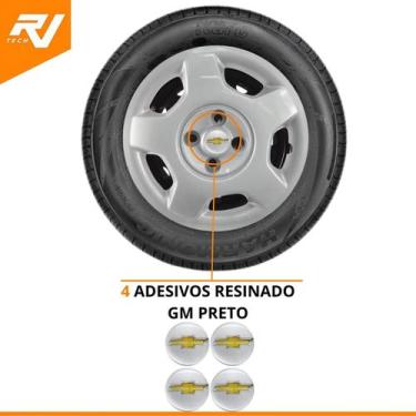 Imagem de Jogo de Calota Corsa Hatch Sedan 2004 Aro 14 - GRID, GM Prata