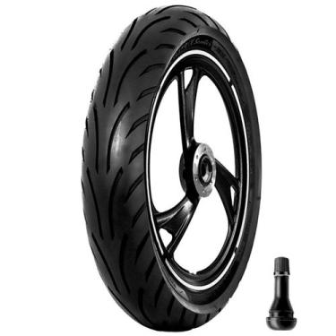 Imagem de Pneu Levorin 100/80-14 48P TL Matrix Scooter + Válvula FVA