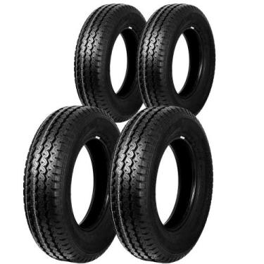Imagem de Kit 4 Pneus 205/75R16 C 10 Lonas 113/111R Cargoplus W2 Xbri