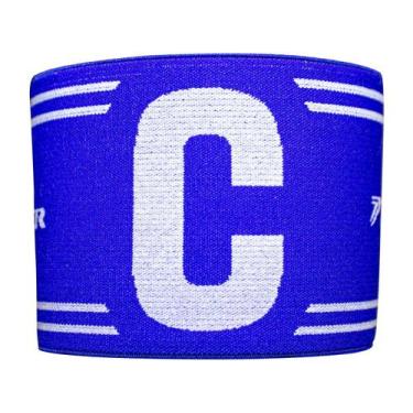Imagem de Braçadeira Elástica Faixa Capitão Poker Azul - 09701, Azul