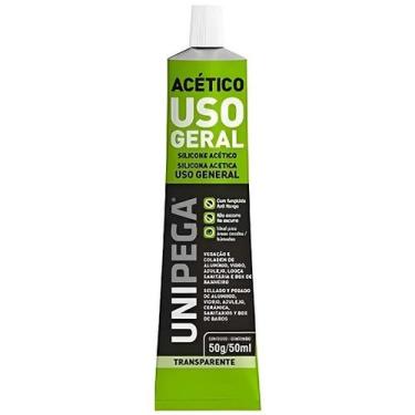 Imagem de Silicone Acetico Multiuso Incolor 50ML Unipega