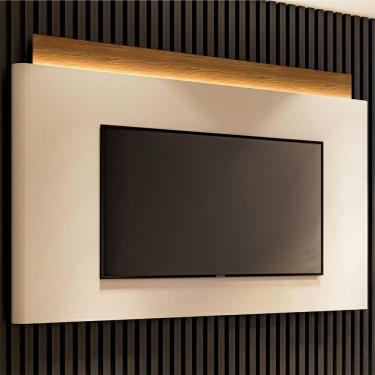 Imagem de Painel Tv 85 Pol 208cm Com Led Turin Off/cinamomo H01 - Mpozenato