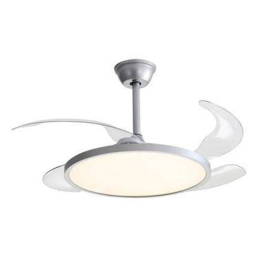 Imagem de Ventilador De Teto Prata Bivolt 37w 110cm Lotus - Britania, Bivolt