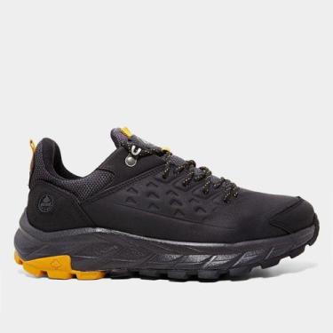 Imagem de Tênis Couro Adventure Macboot Ushuaia 05 Masculino, Preto, Chumbo, 38