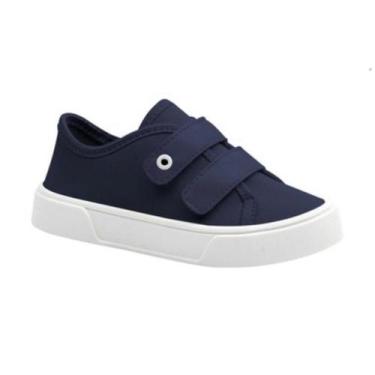 Imagem de Tênis Infantil Ortofino Masculino Casual Azul Marinho, 34