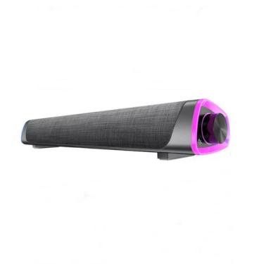 Imagem de Soundbar Caixinha Mini Barra De Som Multimídia Amplificada 12w Goldenu