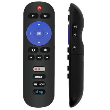Imagem de Controle remoto RC280 com chave de fenda HBO Netflix Aplicável para TCL Roku TV 55S405 40S3800 50UP120 65S401 32S301 32S850 32S3700 32S3750 43FP110 43UP120 48FS3700 48FS3750 50FS3850 28S3750 32FS3700