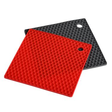 Imagem de Descanso de Panela Cazza em Silicone Quadrado 17x17cm - Item Sortido