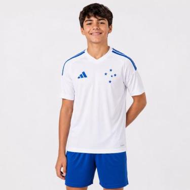 Imagem de Camisa Adidas Cruzeiro II 2026 Juvenil, 12 ANOS