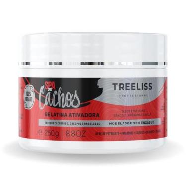 Imagem de Gelatina Finalizador Capilar Spa dos Cachos 250g Tree Liss - Treeliss 