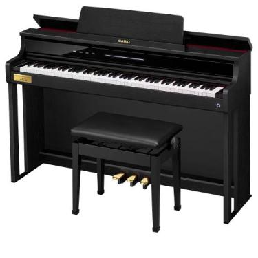 Imagem de Piano Digital Casio AP750 BK Celviano Preto C/ Banqueta, UNICA, U