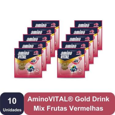 Imagem de AminoVITAL Gold Drink Mix Frutas Vermelhas 10 Sachês
