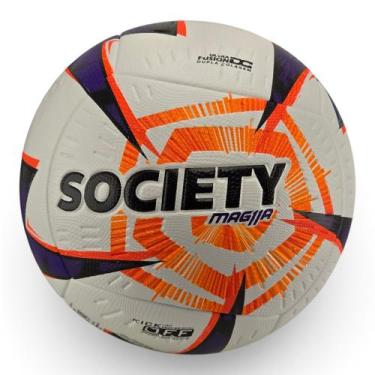 Imagem de Bola PENALTY society Mag11a R2 XXVI laranja e preto, Outros, U