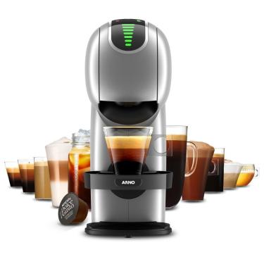 Imagem de Cafeteira Cápsulas Dolce Gusto Genio S Touch Prata com Painel Sensível e Pressão 220V