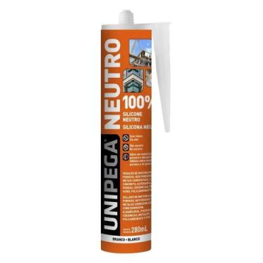 Imagem de Silicone unipega acetico neutro 100% branco 280ml