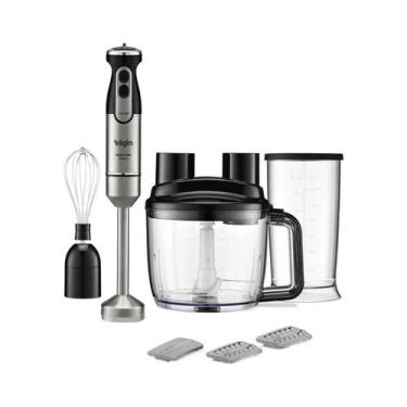 Imagem de Mixer master mix 5 em 1 tritura bate rala e fatia 1000w elgin 127v, 11