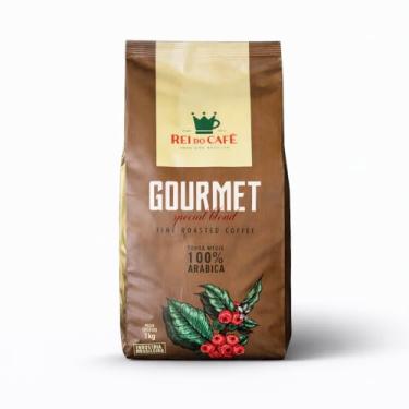 Imagem de Café Moido Gourmet Torrado 1 Kg REI DO CAFE 100% Arábica Alta Mogiana Cafeteria Tradicional de Santos