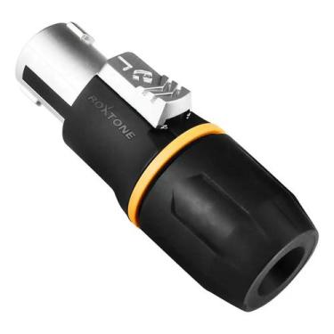 Imagem de Conector roxtone rs4fp-hd speakon de linha c/ trava metálica