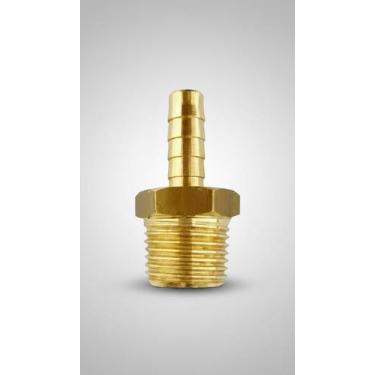 Imagem de Adaptador Espigão 1/2 Macho Latão P/ Mangueira - Congratulations Store