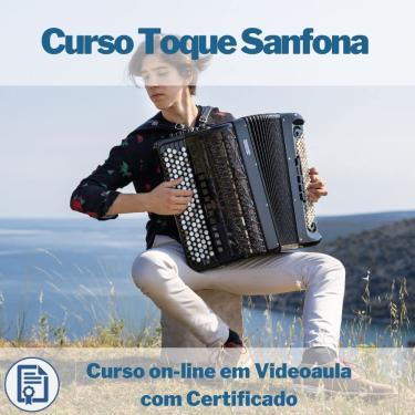 Imagem de Curso on-line em videoaula Toque Sanfona com Certificado