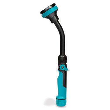 Imagem de Gilmour 820432-1001 Varinha de rega compacta giratória resistente, 38 cm Aqua, preta