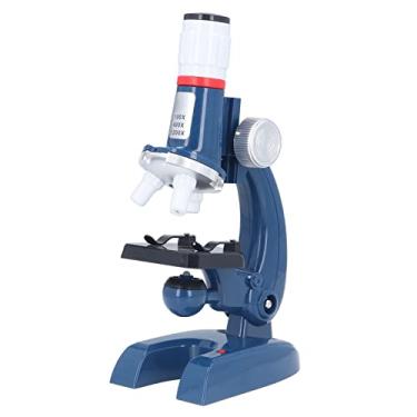 Imagem de Kit de Microscópio para Crianças, Microscópios de Laboratório 1200X, Microscópio Educacional com Lâmina de Amostra, Microscópio de Laboratório de Ciências para Estudantes Iniciantes